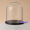 25*30cm Transparent Glass Dome Vase Home Deocration Diameter=25cm Height=30cm Different Base Cover DIY Gift Promotional Goods 5