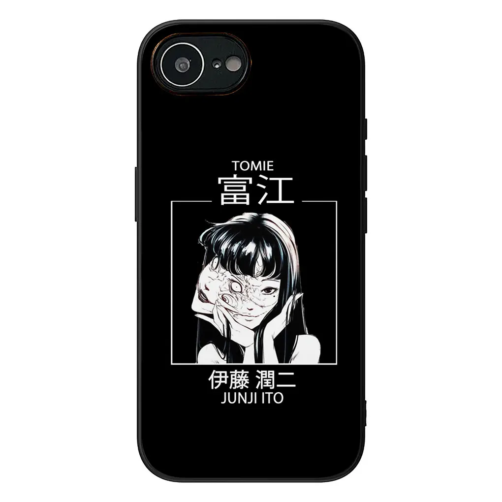 Junji Ito Collection Flexible Phone Cover - Artistic Design Protective Case