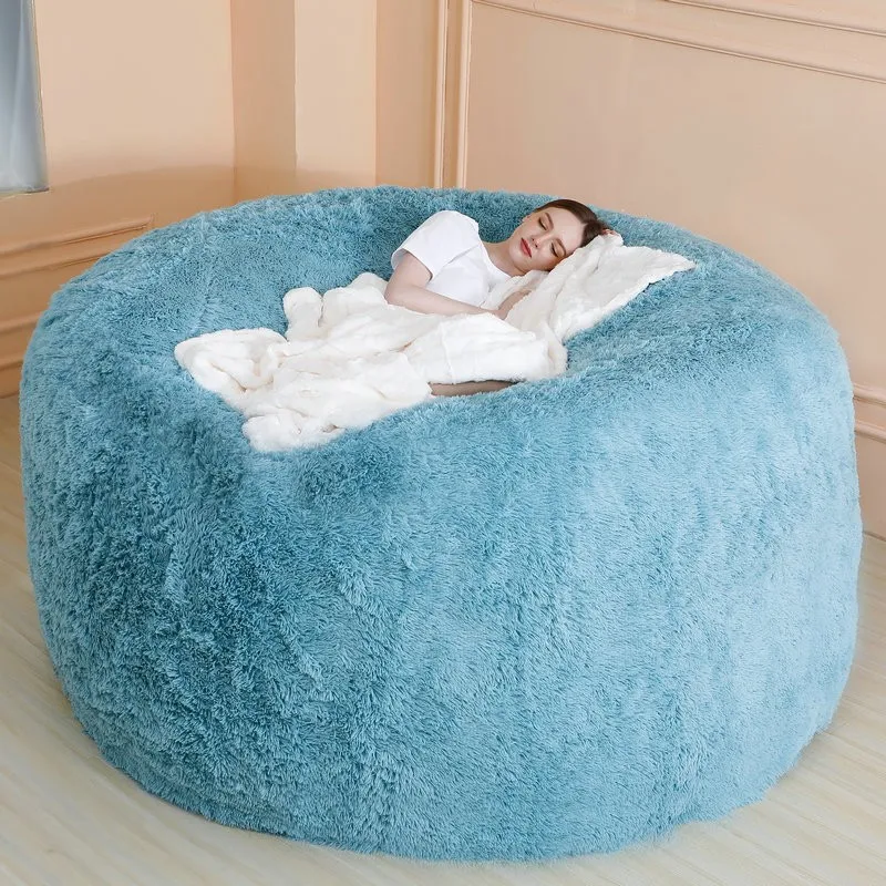 ComboPuff, Incluye Sillon Puff Pera Gigante + Puff Cilindro descansapies +  Cojin decorativo