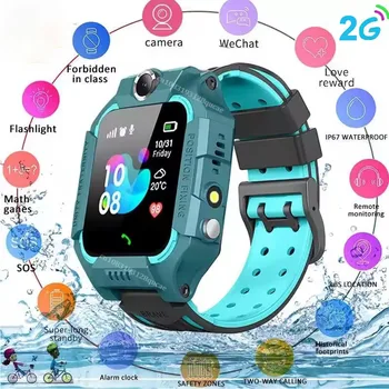 Nuovo Smartwatch per Bambini con GPS, Localizzatore, SOS, Chiamate 2G, Fotocamera, Impermeabile IP67, Regalo per iOS e Android