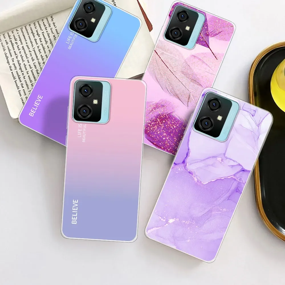 Clear Silicone Soft TPU Phone Case - Enhanced Protection and Sleek Design