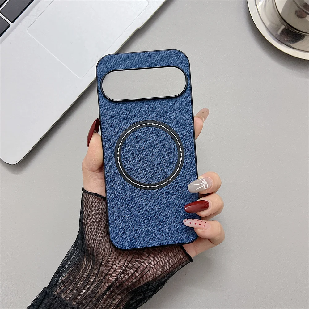 Premium Fabric Magnetic Wireless Charging Slim Cover