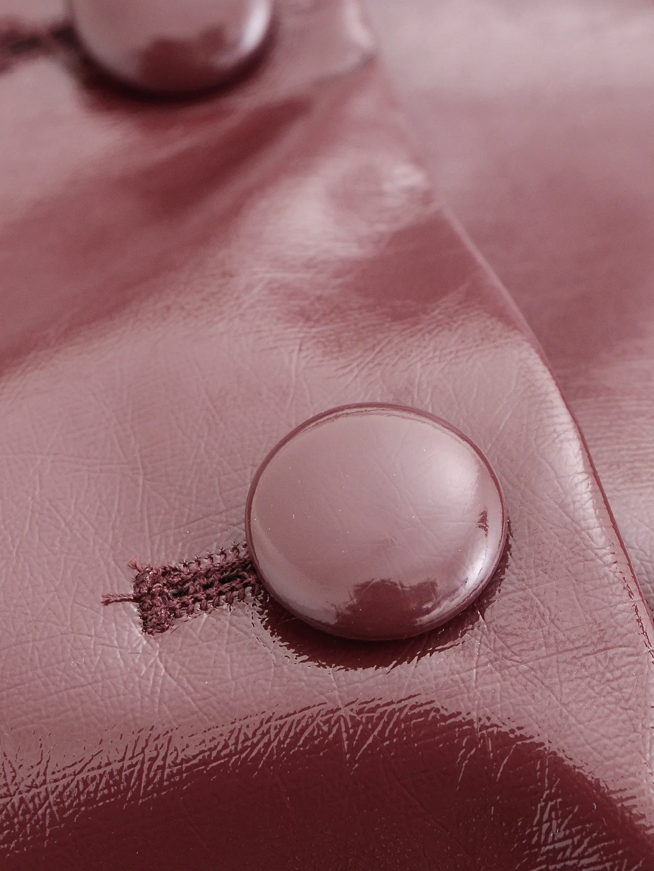 Leather Jackets Women's Pu Coat Red Elegant Outwear Long Sleeve Coat With Pockets Cropped 2024 inszart inszart Woman Jackets Top