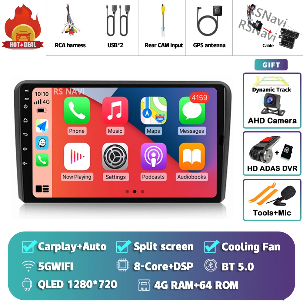 4G-64G CAM DVR