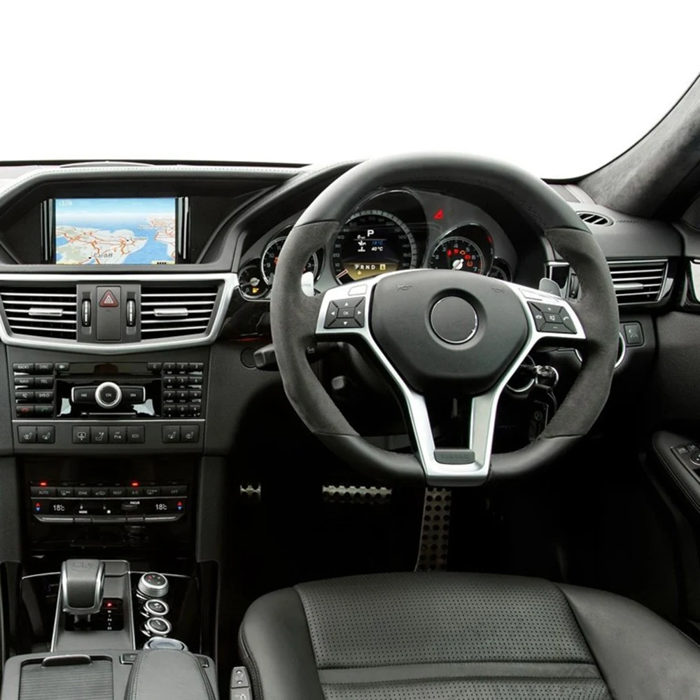 Auto lenkrad Chrom Panel Abdeckung Verkleidung für Mercedes Benz Amg A B C E Glk Gla Cla Cls Klasse W176 W246 W204 W212 W156 W117 – Detail 18