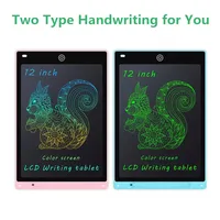 12 Inch Lcd Writing Tablet Kids Doodle Drawing Toy Children Learning Education Handwriting Board Montessori Toys for Baby Gifts 2
