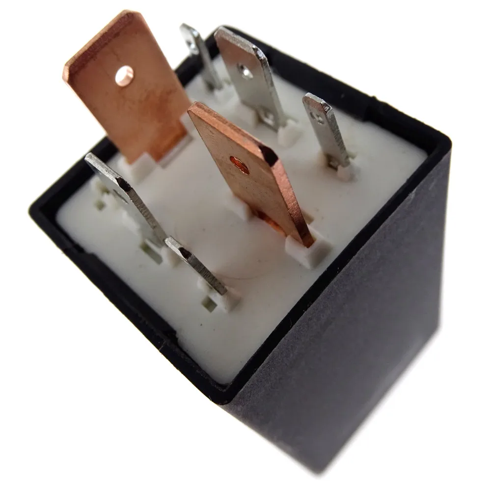 Relais Noir De Pompe à Carburant à 7 Broches (n° 409) Pour Jetta Golf Passat 1J 0906383 C 1J 0906383 B B 898003000 40A 12 V