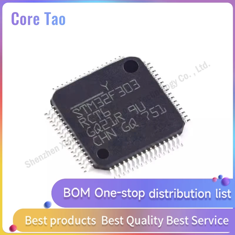 Микроконтроллер STM32F303RCT6 STM32F303 303RCT6 LQFP64