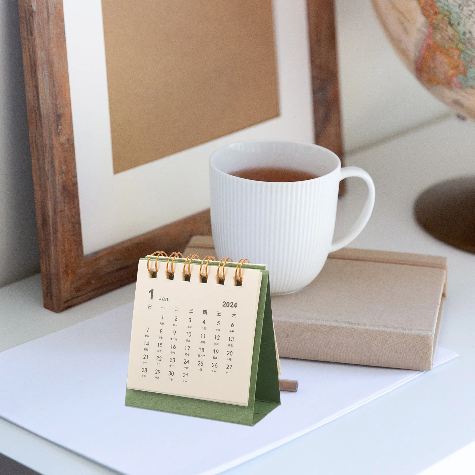 

Mini Table Desk Calendar Kawaii Coil Calendar To Do List Monthly Daily Planner Agenda Organizer Cute Office Supplies