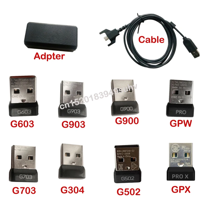 USB-Empfänger Wireless Dongle Adapter für Logitech G Pro GProx 