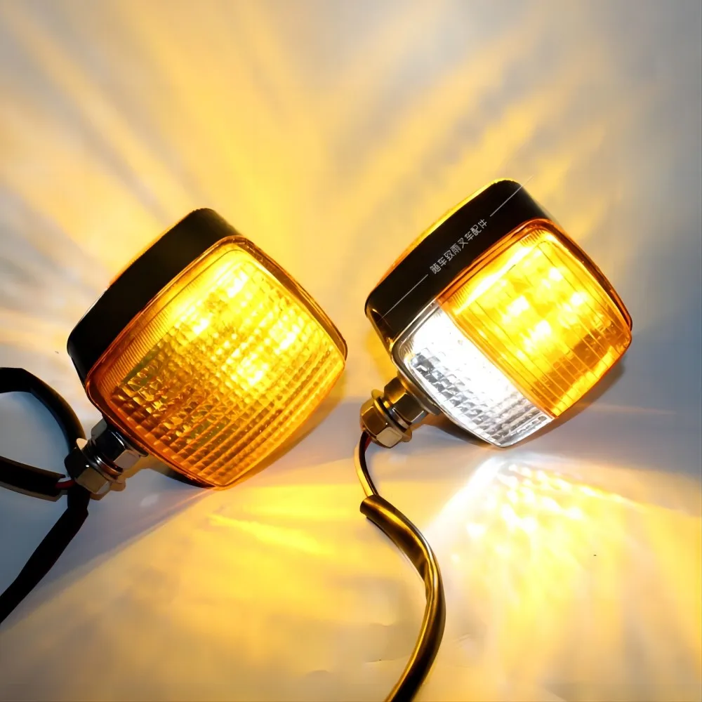 XOJOX 지게차용 LED 전방 방향 지시등 양면 소형 조명, 3 선 12V 24V 48V, Hangcha Heli 고품질