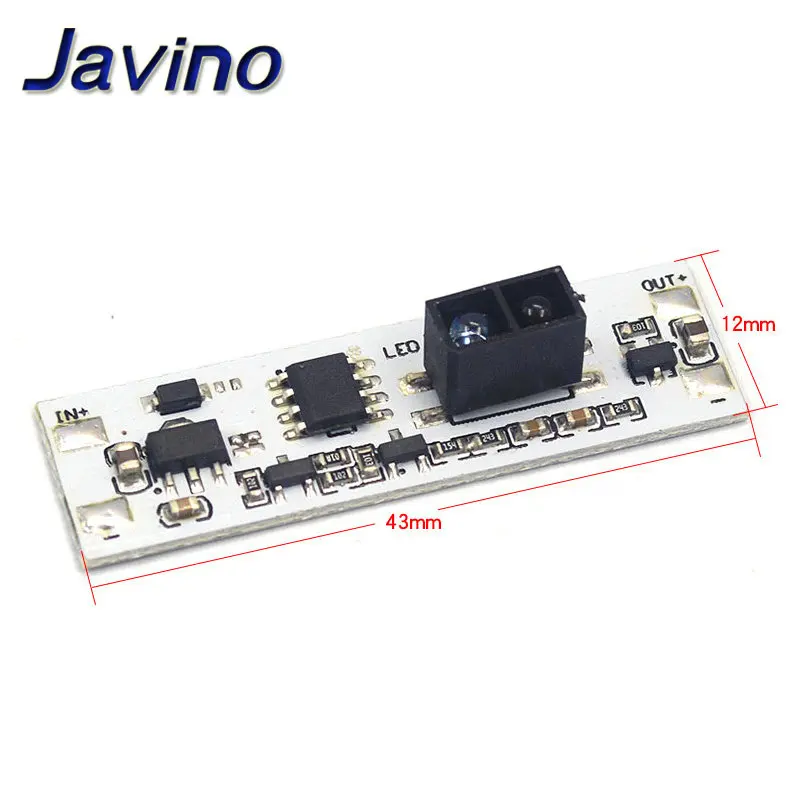 Scan Sensor Module Short Distance Scan Sensor Sweep Hand Sensor Switch Module 36W 3A Constant Voltage for Auto Smart Home Compatible XK-GK-4010A