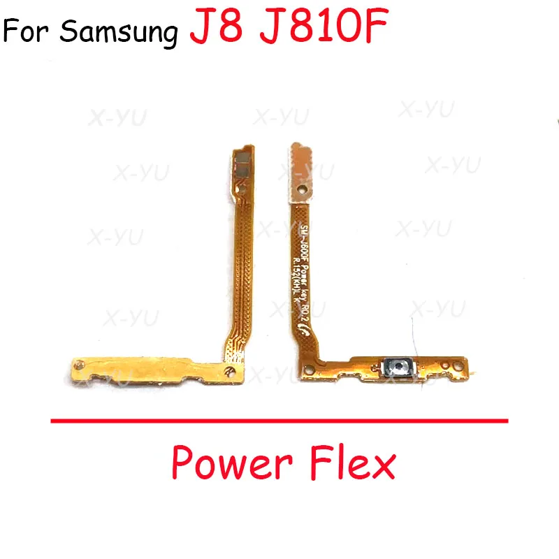 

For Samsung Galaxy J4 J400F J6 J600F J8 J810F Power On Off Switch Volume Side Button Flex Cable