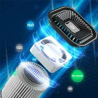 Car Air Purifier Cleaner Remove Formaldehyde smoke Negative Ion Mini Home Vehicle Air Cleaner Air Purifier Car Accessories 3