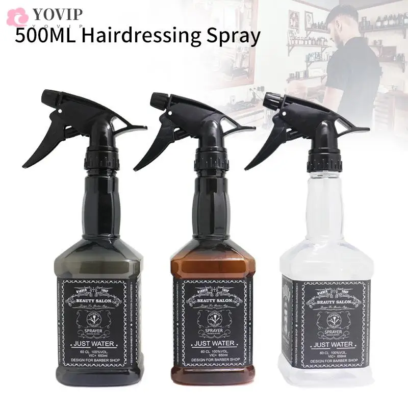 500ML Hairdressing Spray Bottle Empty Bottle Refillable Mist Salon Barber Spray Hair Salon Hair Stylist spray bottle,hairdressing spray bottle