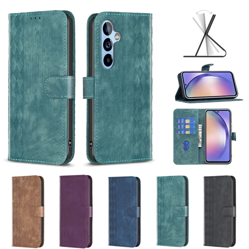 

Embossing Geometry Magnetic Wallet Case for Samsung Galaxy A12 A13 A33 A53 A73 A14 A34 A54 S20 S21 S22 S23 Leather Flip Cover