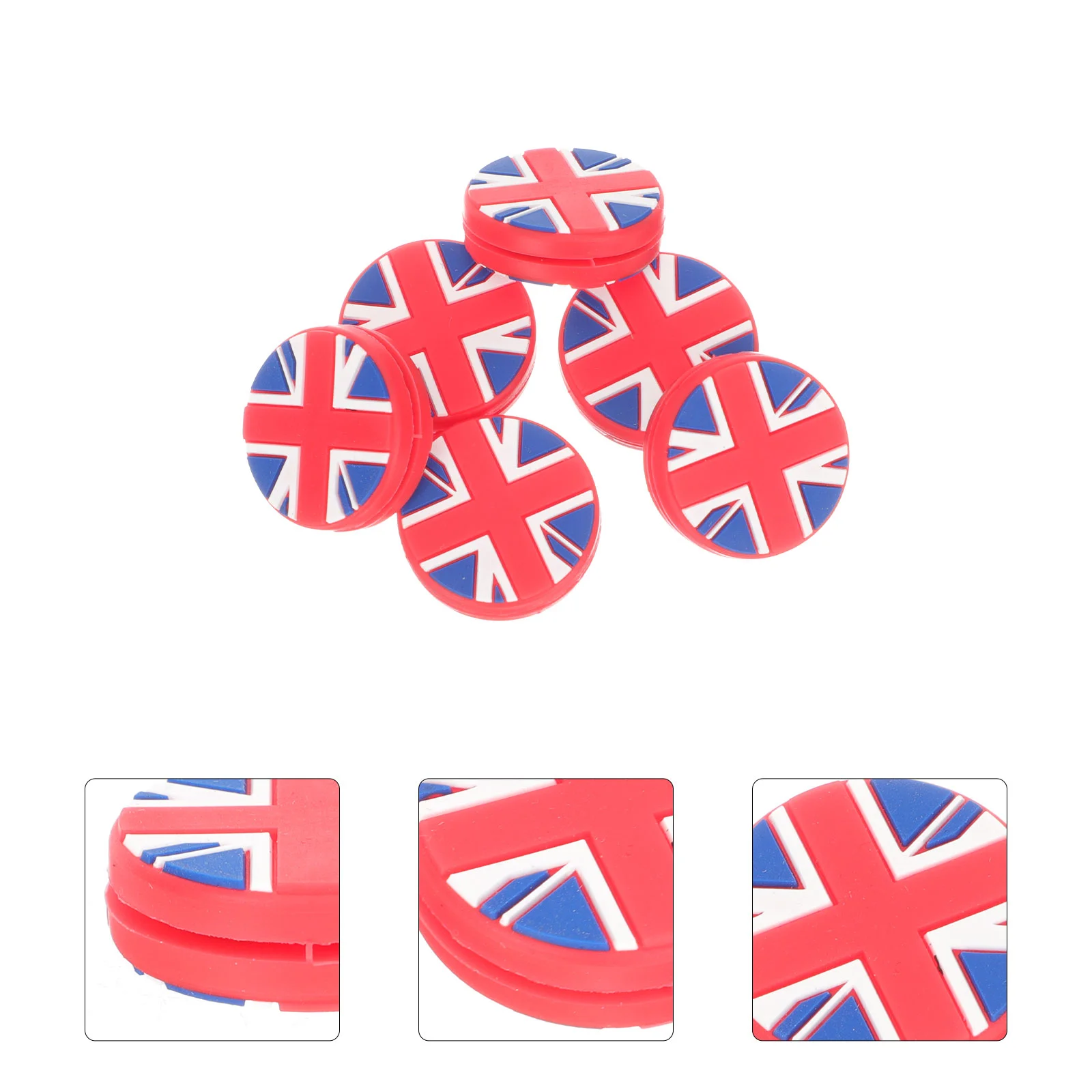 Climbing American Flag Tennis Dampener Silicone Tennis Dampeners Racket