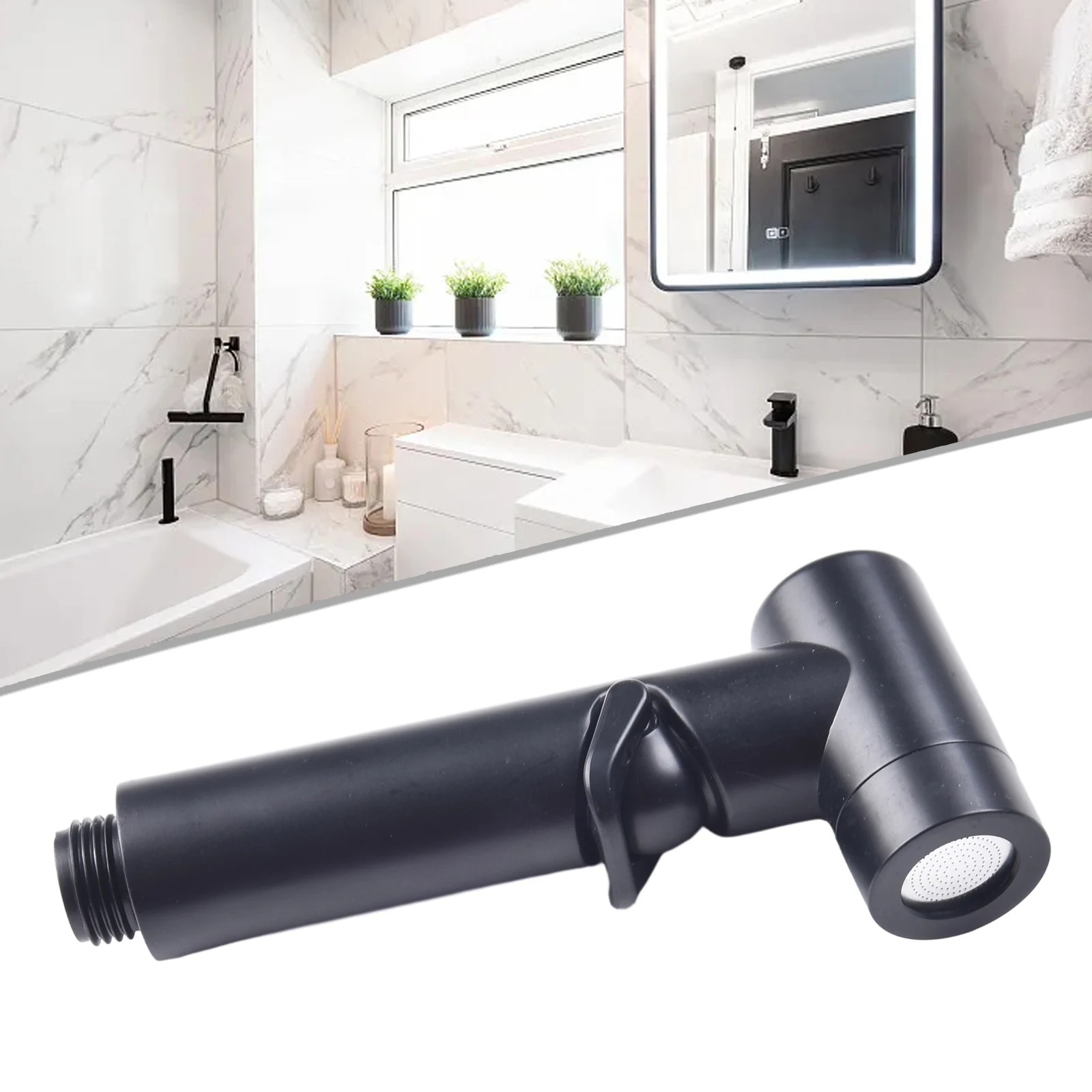 ABS Spray Shower Head Handheld Toilet Bidet Douche Duarble Bathroom Sprayer Handheld Toilet Bidet Douche Bathroom Accessories