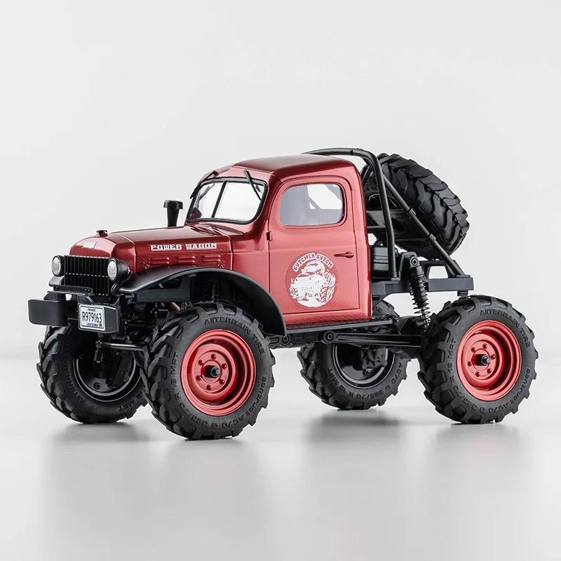 Fms 1:24 Power Wagon Fcx24 Rc Crawler Model Buggy Car 4wd Vehicle Truck For Sandland Desert Dirt Road For Men Boys Toys Gift 5