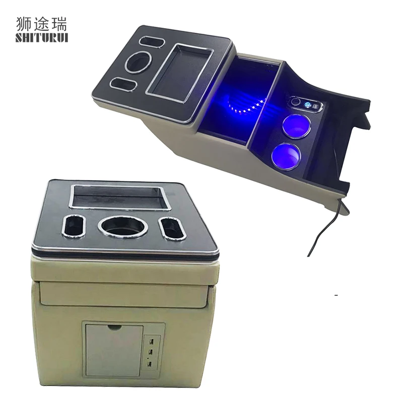 LED Light Armrest Box Central Content Storage Box for Mercedes-Benz Vito  W447 2014 - 2023 2017 2018 Car Styling Accessories - AliExpress