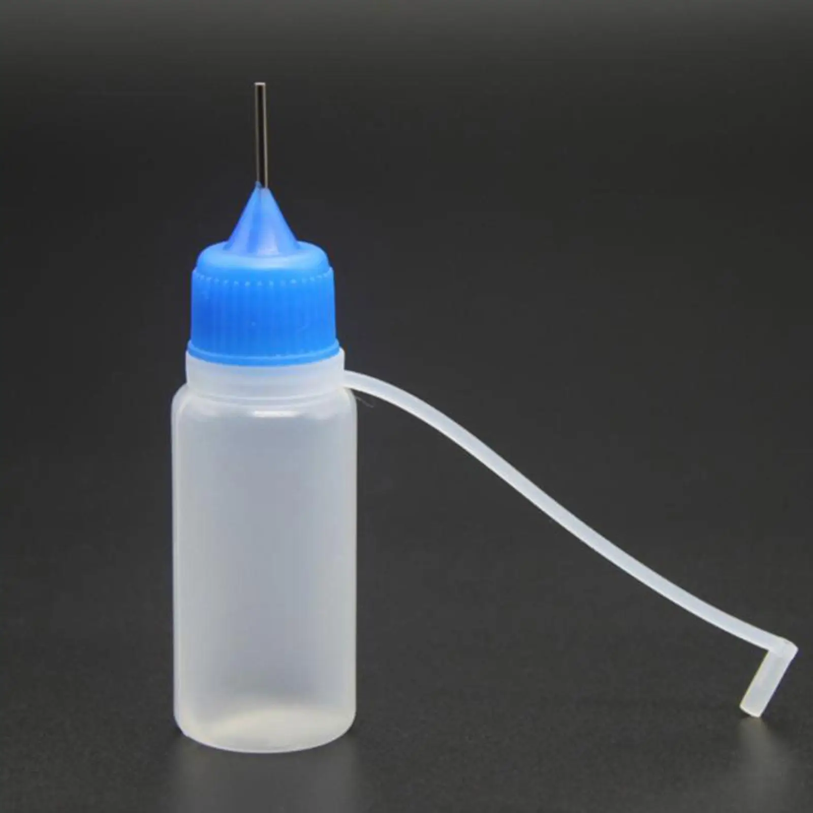 5 x 10x Precision Tip Glue Bottles Squeezable Bottle for Oil