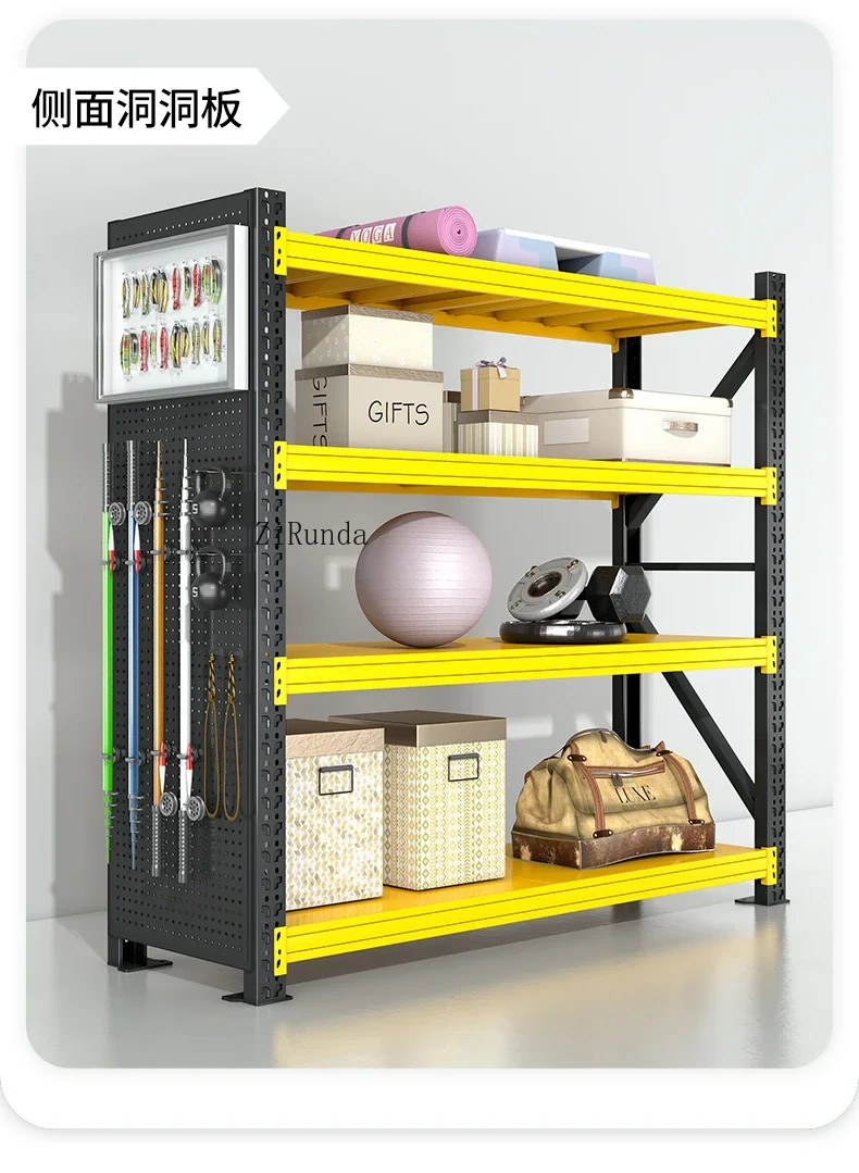 Tool rack Tool cabinet Hole plate Shelf Storage shelf Multi-layer hardware tool shelf Storage and finishing