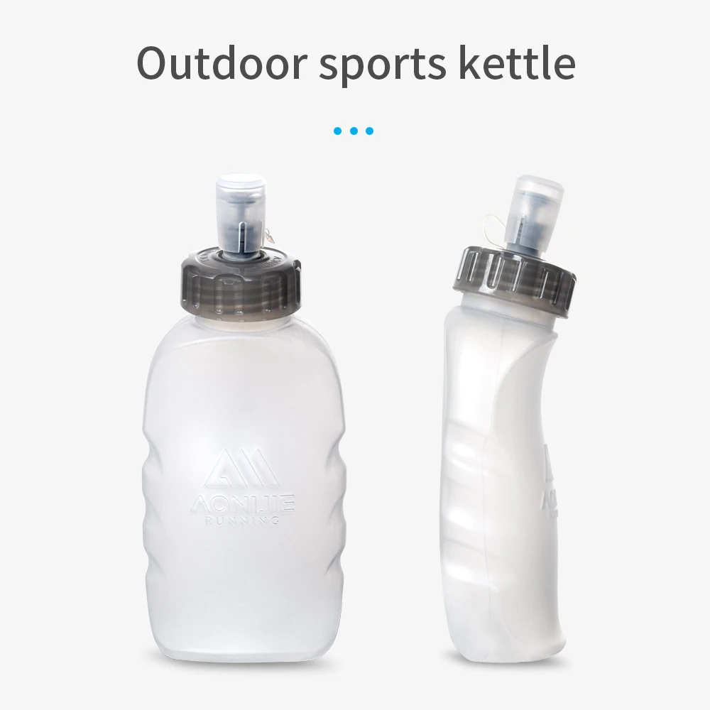 AONIJIE SD36 420ml Outdoor Sports Water Bottle with Soft Silicone PP Material Marathon Off-Road Water Bottle Sports