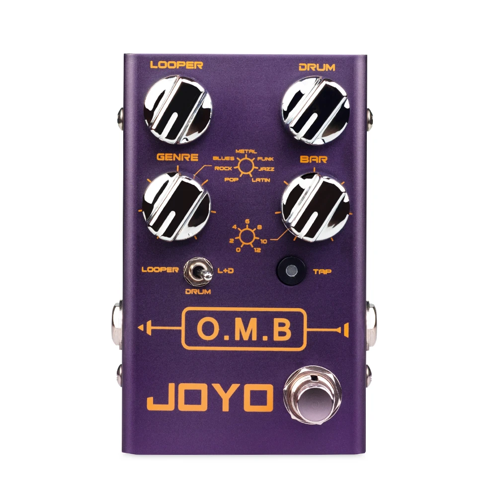 R-06 O.M.B Looper and Drum Machine Guitar Pedal Auto-align Function 40Min Looper