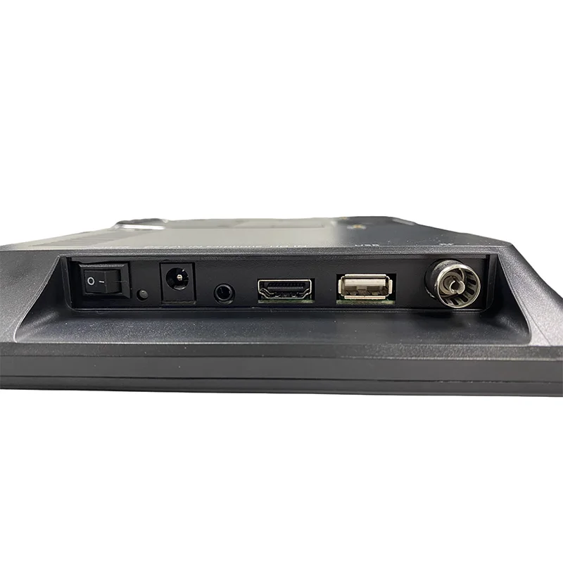 17.3 inch Portable TV 12 Volt TV DVB-T2 Digital Battery For Car Suitable for outdoor and kitchen use