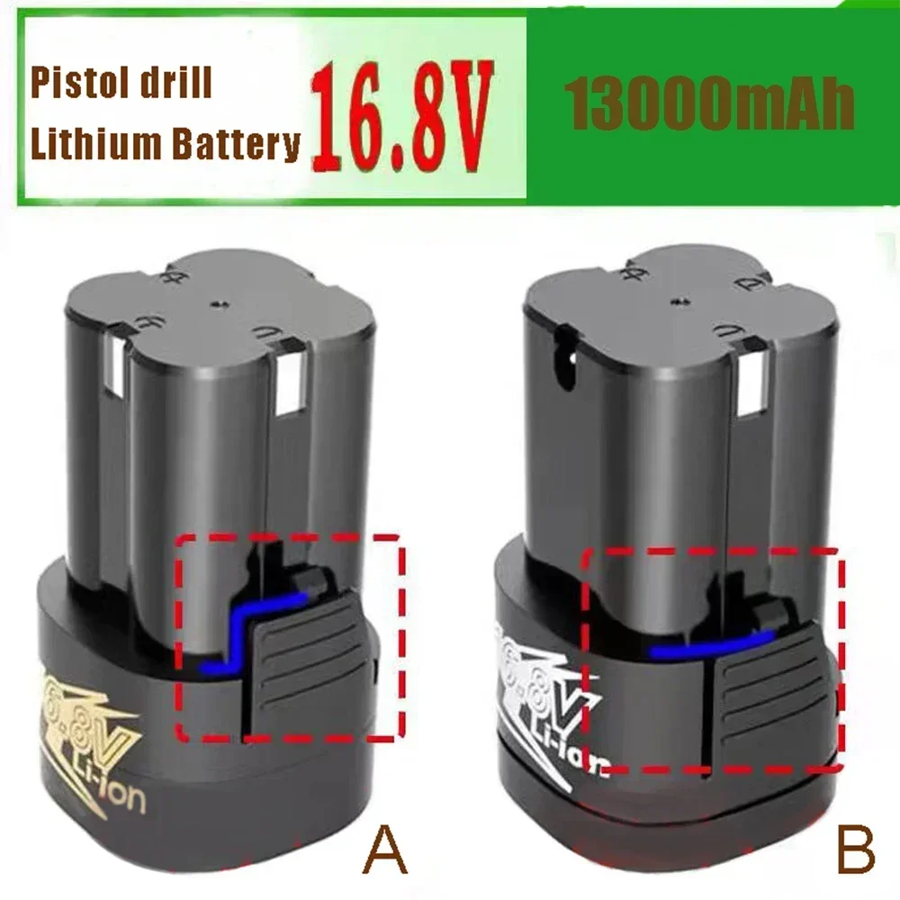 16.8V 13000mAh Rechargeable Electric Battery for Drill Screwdriver