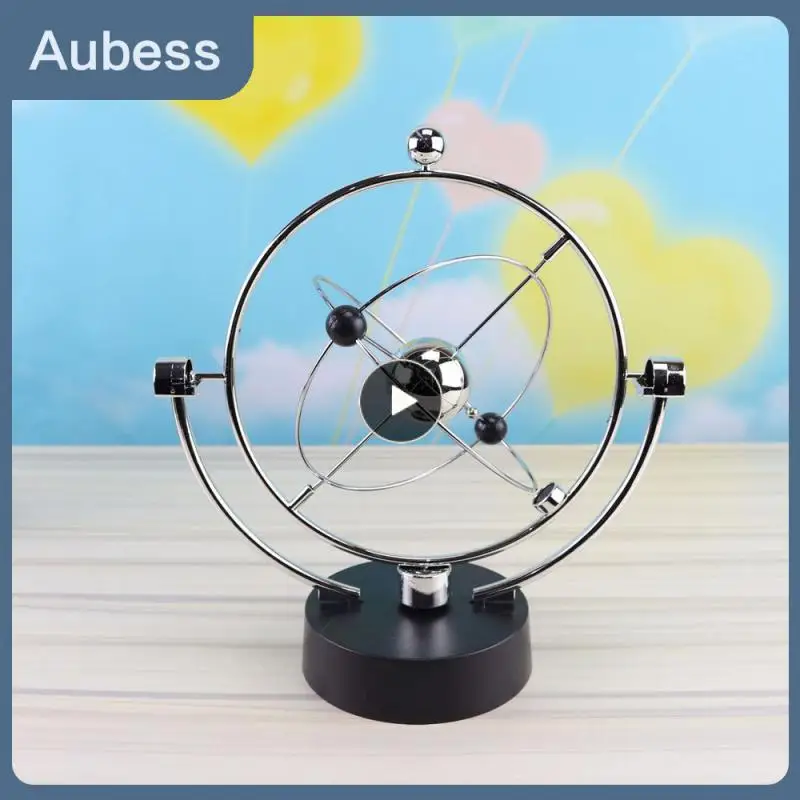 

1PCS Kinetic Orbital Revolving Gadget Perpetual Motion Desk Office Decor Art Toy Gift Desk Set