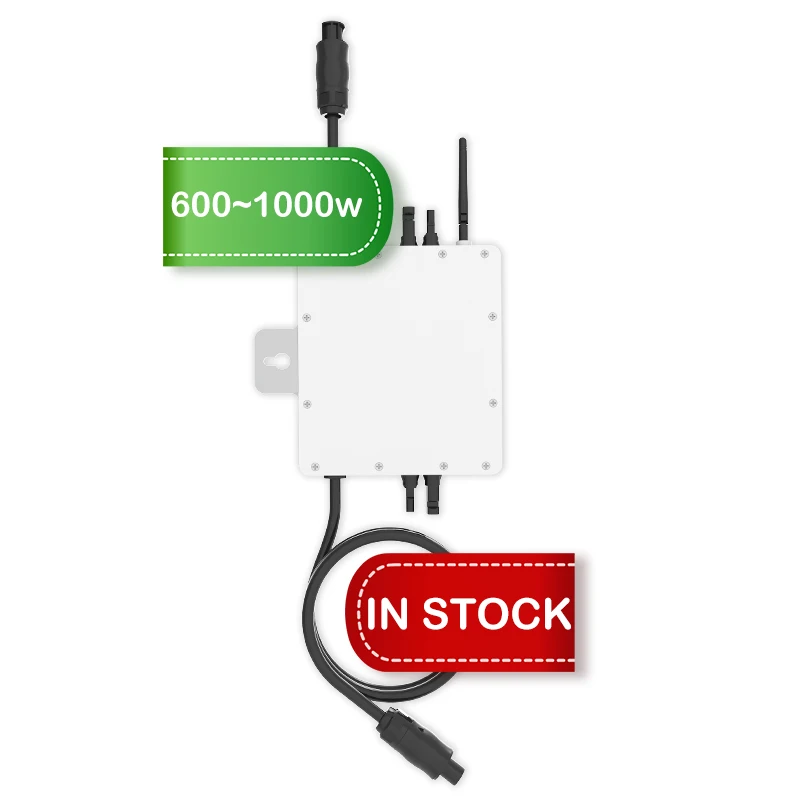 Deye Sun600G3-Eu-230 Mppt Inverter Per Microscopio Solare 600W 800W 1000W Monofase Su Mini Inverter Collegato Alla Rete Per Pannelli Solari