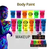 1pc Body Painting New Colorful Makeup Face Halloween Environmental Intense Neon Face Beauty Body Paint Dance Party Festival Rave 1