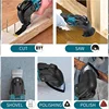 Brushless Oscillating Multi Function Tool Kit Cordless Electric Saw Trimmer Shovel Polisher For Cutting Scrape Woodworking Tool 6