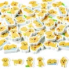 60Pcs Cartoon Eraser Set Dog/Fruit/Axolotl Shape Kids Eraser Stationary School Reward Party Favor for Birthday Party Anniversary 1