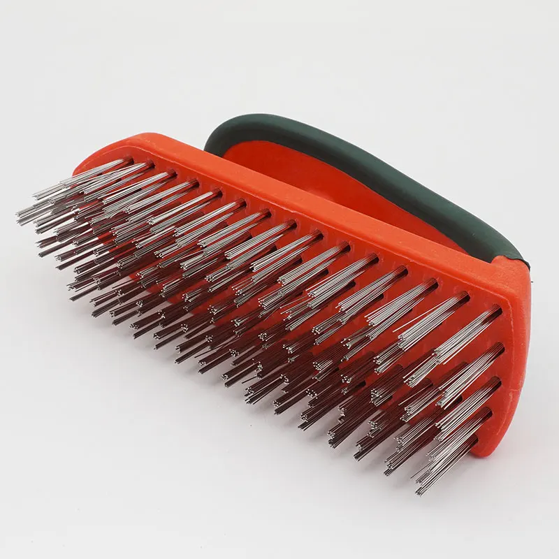 Leta Stainless Steel Industrial Wire Brush 6-inch Cleaning Rust Removal Stain Removal wire brush,stainless steel wire brush,wire cleaning brush