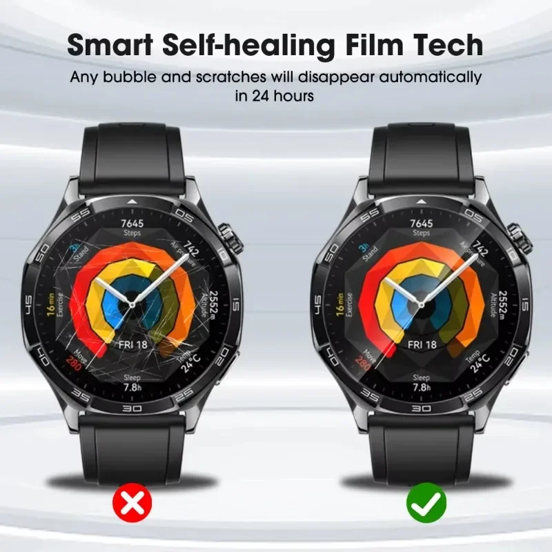 Hydrogel Film HD Anti-Scratch Screen Protector for Smartwatch (5-20 Pack)