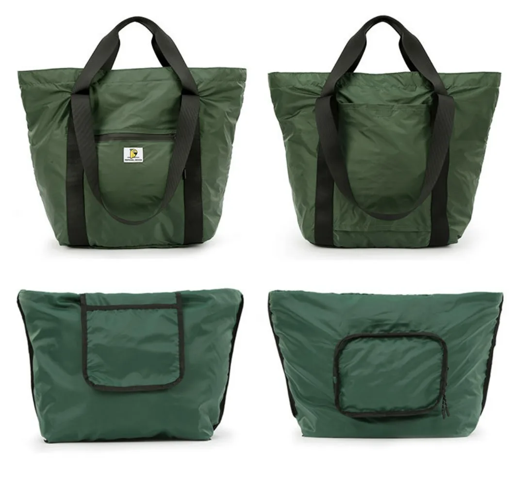 Outdoor Lightweight Travel Portable Storage Bag Nylon Waterproof Folding Duffel Bag Handheld Large Capacity Sports Gym Tote Bags