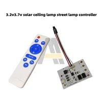3.2V 3.7V Remote Control Solar Ceiling Light Control Panel Solar Flood Light Integrated Street Light 30W Circuit Board Driver 1