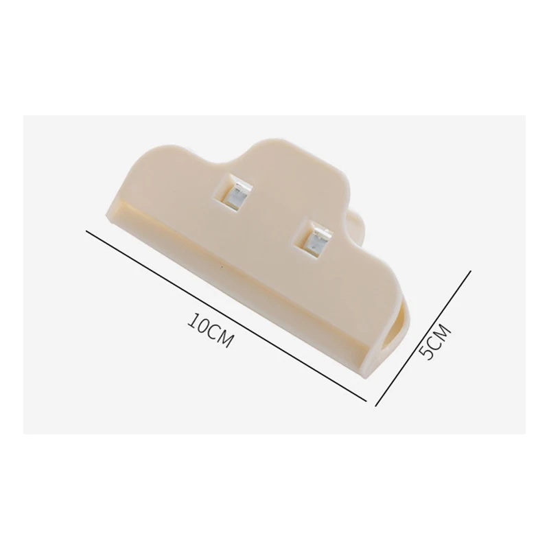 Portable large Kitchen Storage Food Snack Seal Sealing Bag Clips Sealer Clamp Plastic Tool 5Pcs/lot