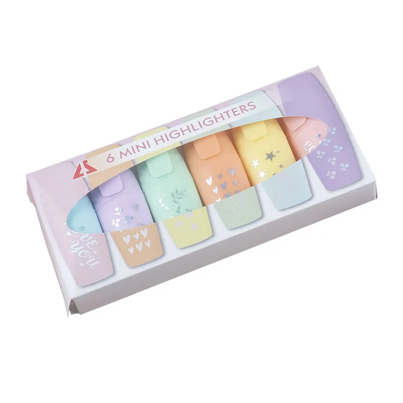 6 pcs/set 1-3-5 set Highlighter