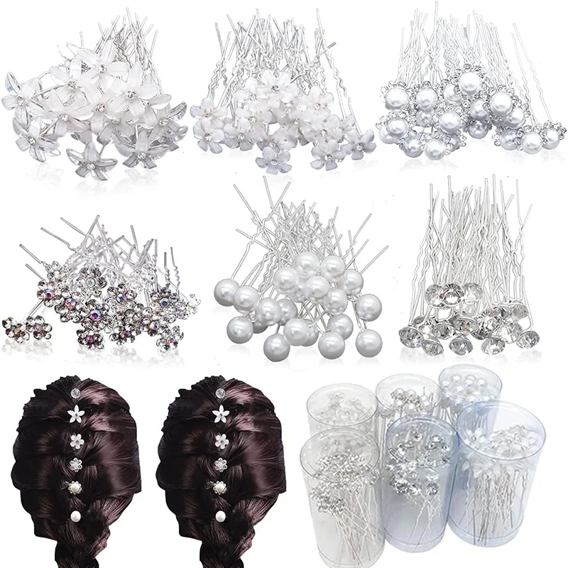 281876-21249e.jpg S1222d7603e214c76ace8d87b3799ec7fN 20pcs Crystal Pearl Hairpin Hair Vine Tiaras Head Piece Hair Comb Headband Hairbands Accessories Wedding Bridal Hair Jewelry Mallzona