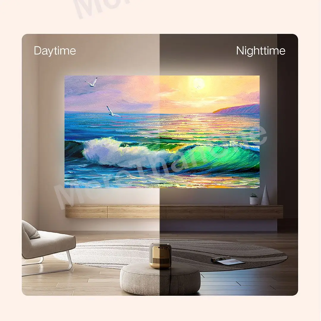 Laser Projector Fengmi Formoive V10 Real 4K Ultra 2500 Ansi Lumens Projection TV 2.1 Audio Channel Dolby Home Theater MEMC 240Hz
