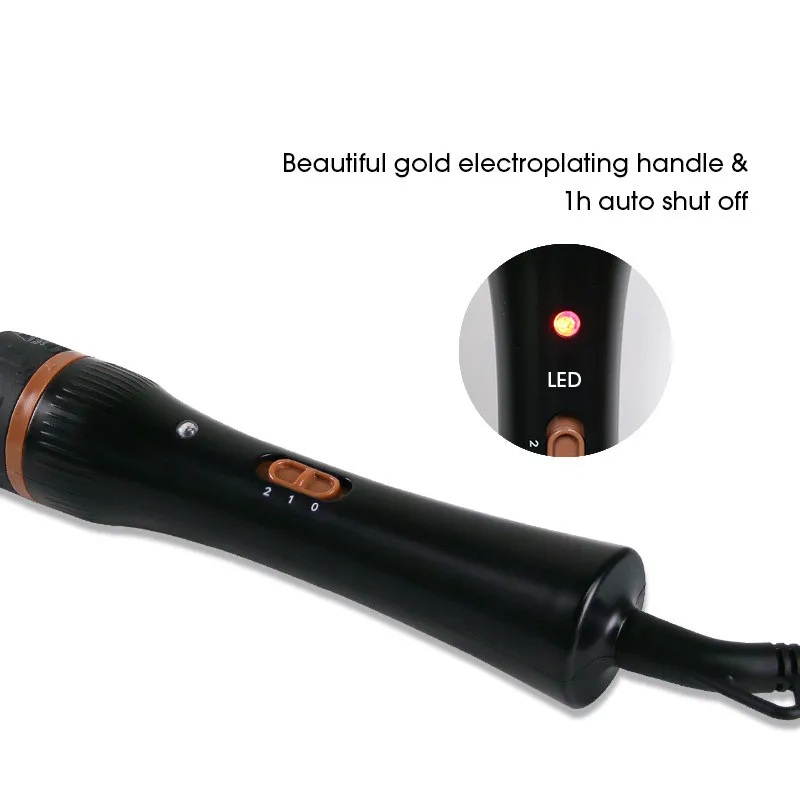 5 in 1 Curling Wand Sets with 3 Barrel Hair Waver Dual Voltage Instant Heating Temp Adjustment Hair Crimper Iron for Women hair curler hair iron hair tools