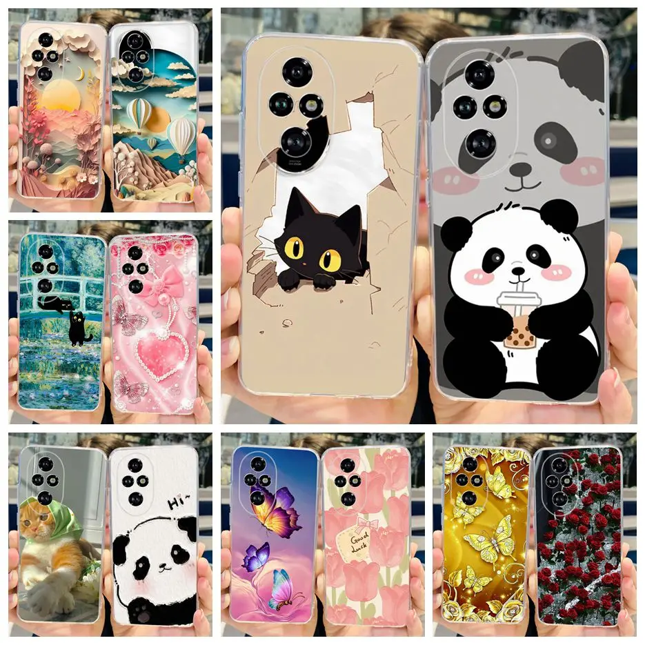 Cute Painted Clear Silicone Case - Soft Protective Cover