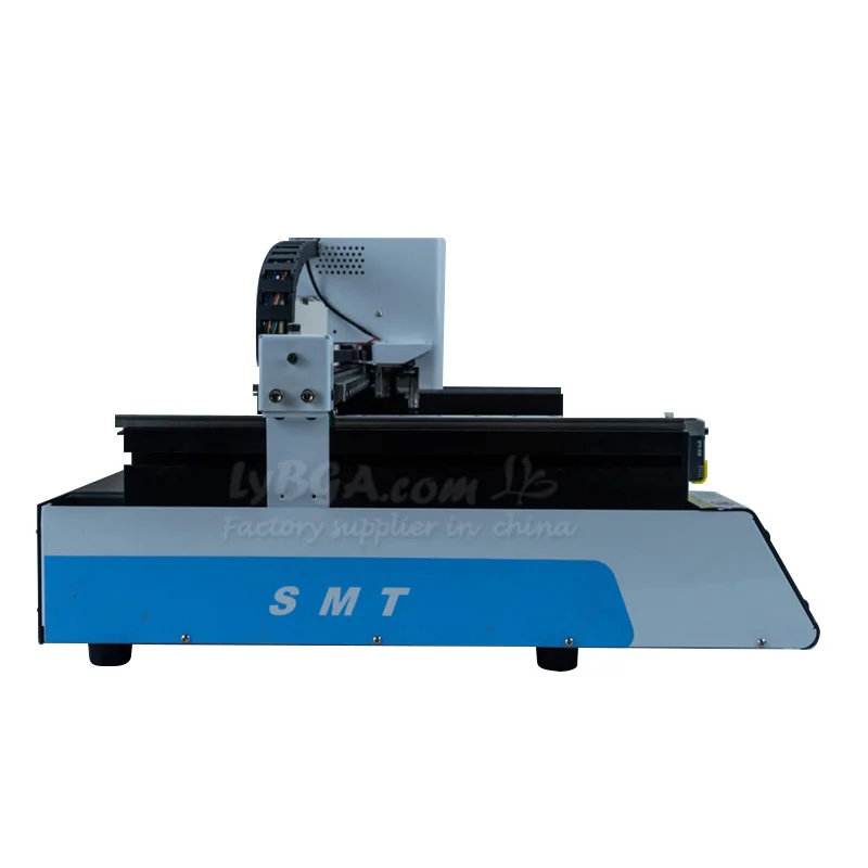 Triple Vision Camera System High Speed Desktop Mini Automatic SMT Pick And Place Machine SMD Dual Heads Nozzles for PCB Assembly