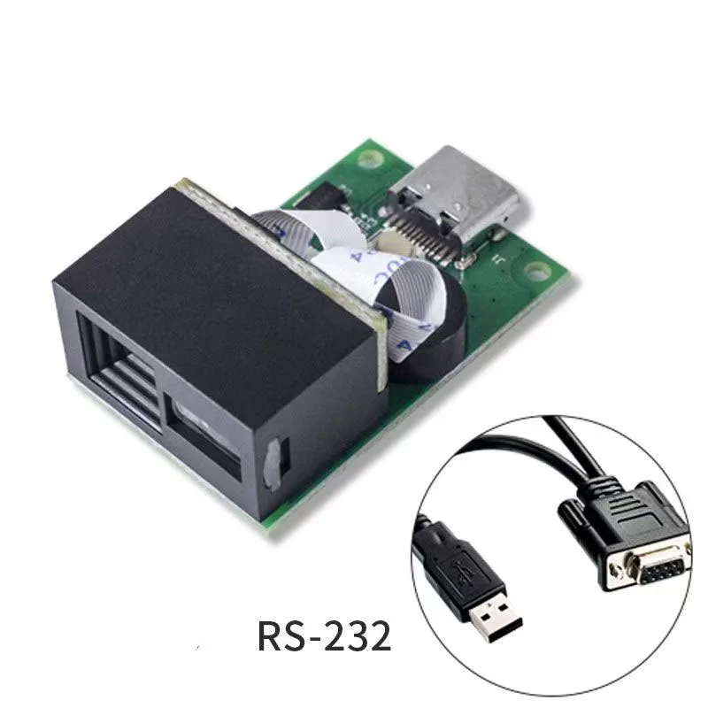 Barcode Scanner Module1D Embedded Red Light CCD USB RS232 Interface Now Available