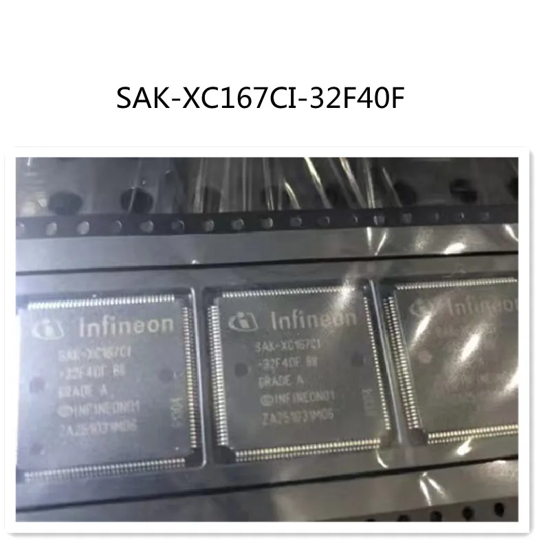 

1pcs/lot New Original SAK-XC167CI-32F40F BB SAK XC167CI 32F40F BB SAK-XC167CI SAK-XC167C1-32F40F BB TQFP144 In Stock in stock
