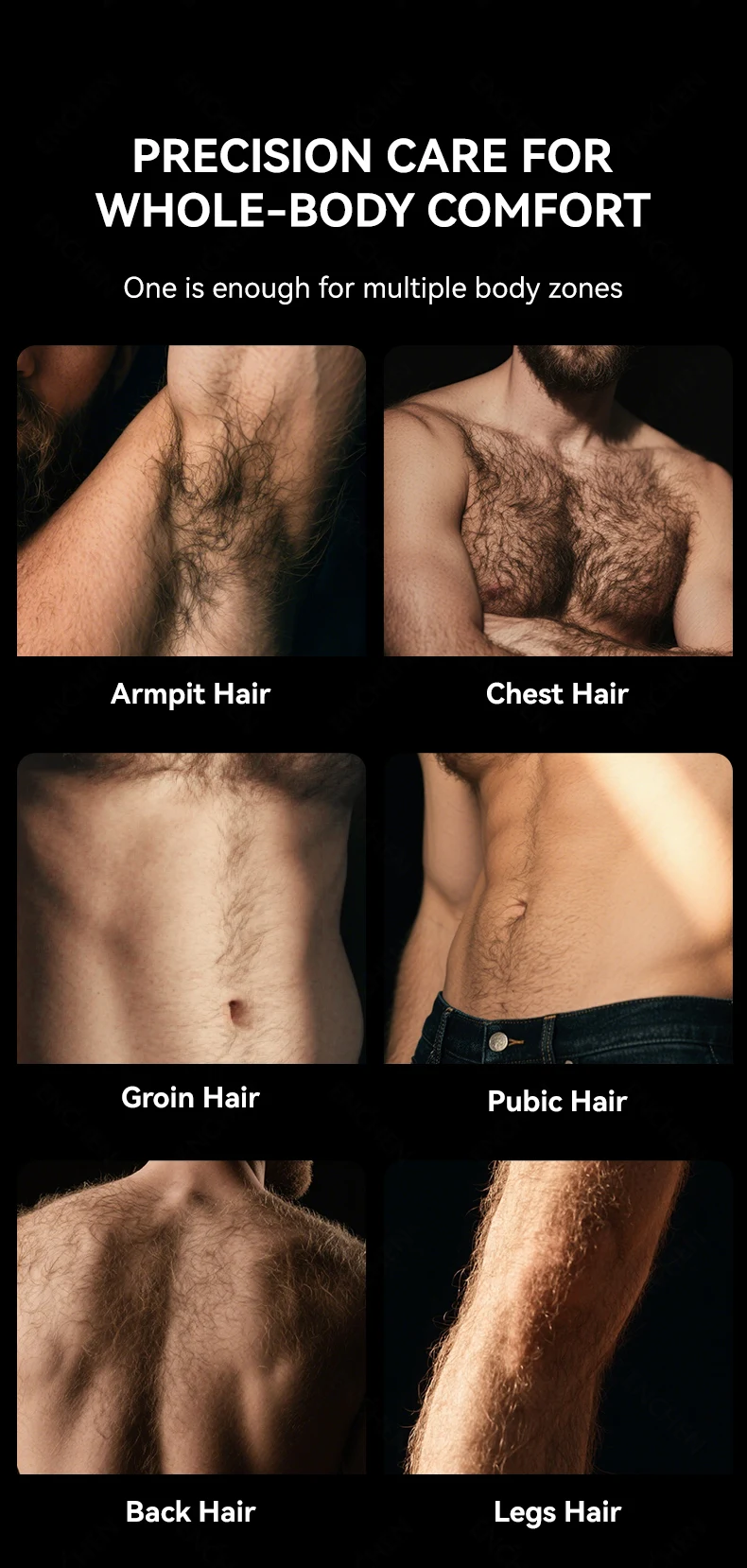 ENCHEN Spark 5 Waterproof Electric Shaver and Body Trimmer description image 7