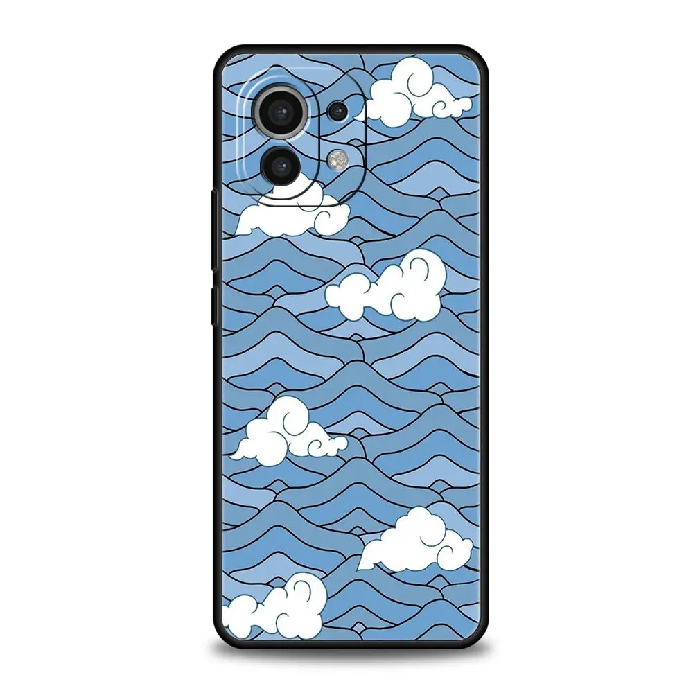 Fashion Great Blue Wave Phone Case Cover